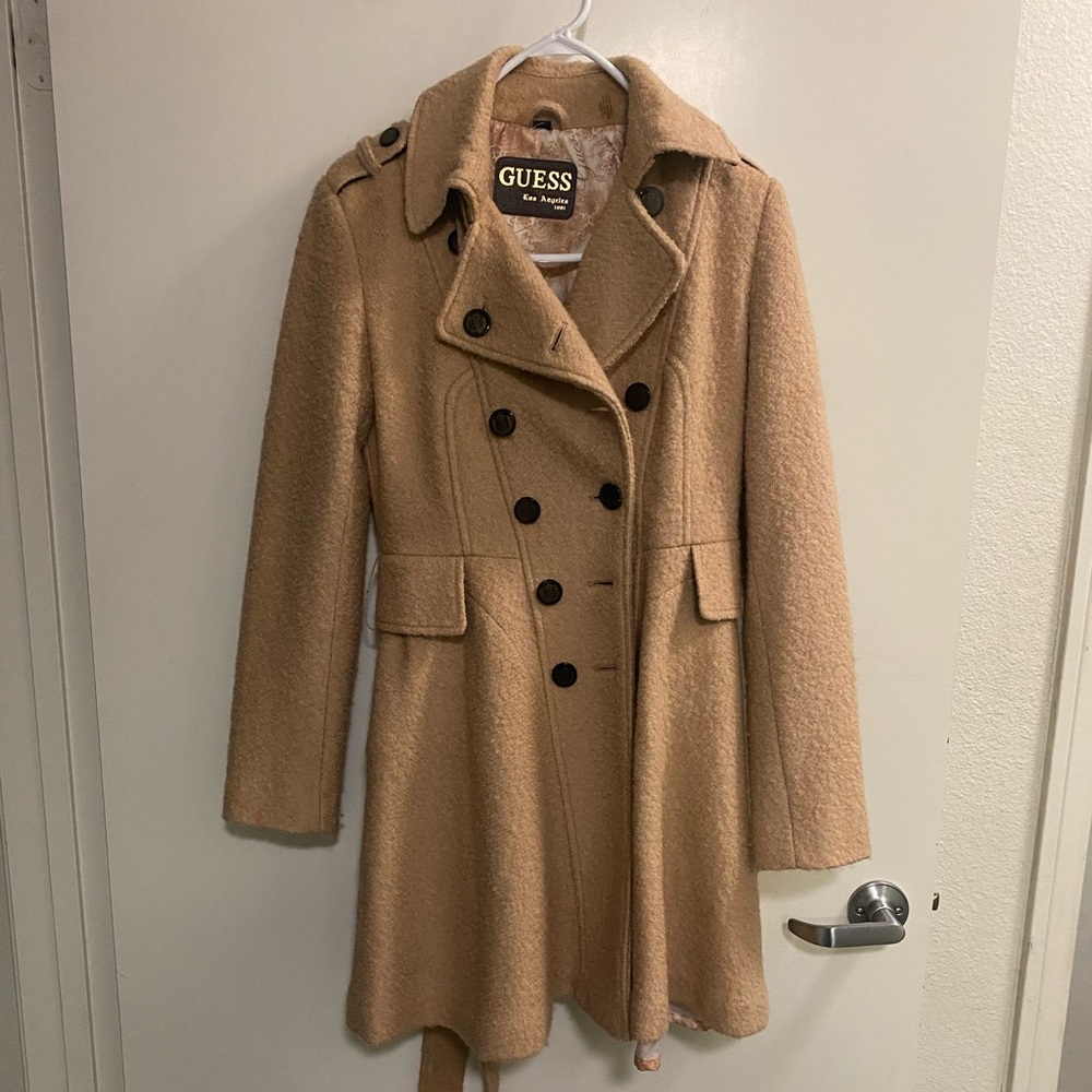 Guess Women Wool Pea Coat